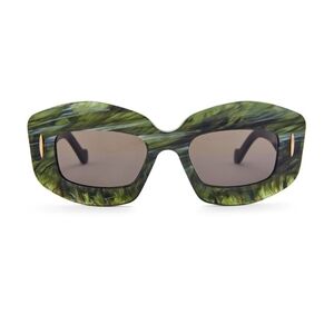 Loewe Anagram sunglasses in marble green